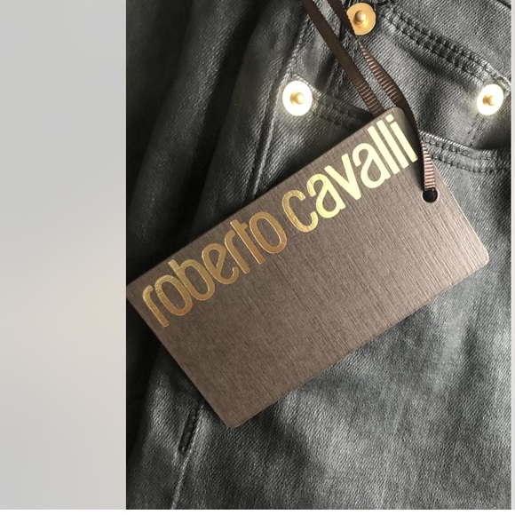 ROBERTO CAVALLI COATED SKINNY FIT - Picture 2 of 11